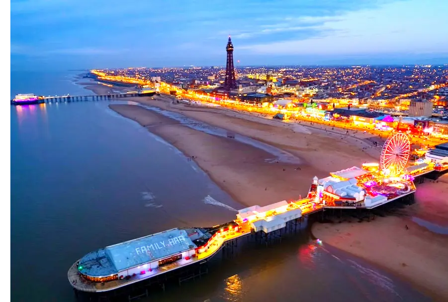 AB&B Guest House exterior in Blackpool